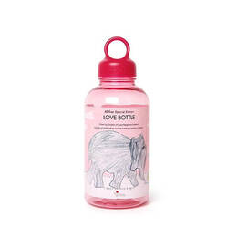 Bình Nước Bisfree In Tranh Con Voi 530ml - Màu Hồng (Tranh Do Trẻ Em Việt Nam Vẽ) - LocknLock - ABF624GNE